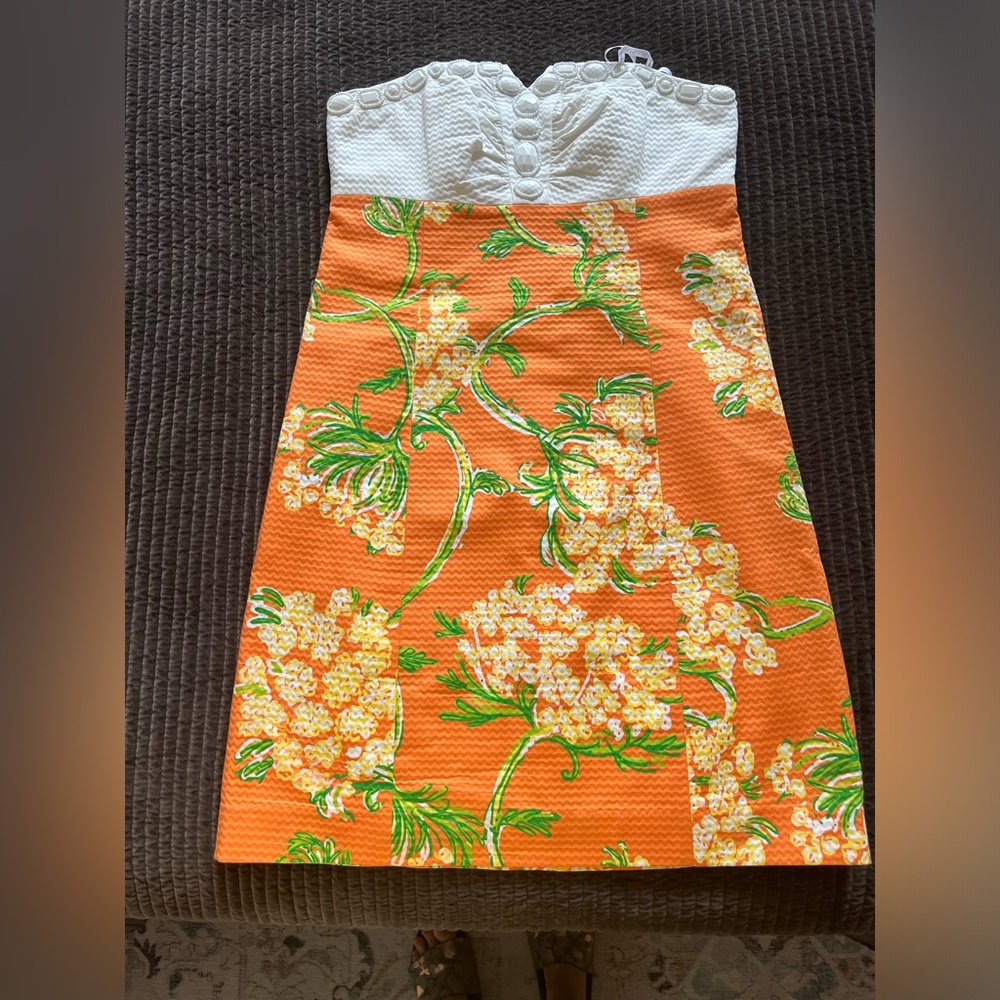 Lilly Pulitzer Dress Orange Blossom Delight!
